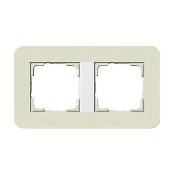 Gira Abdeckrahmen 2fach E3 Sand Soft-Touch