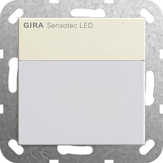 Gira 236801 Sensotec LED + Fernbedienung System 55 Cremeweiß