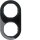 Berker 10122045 Rahmen 2fach Serie R.Classic schwarz, glänzend