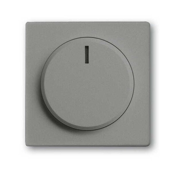 Busch-Jaeger 6540-803-102 Zentralscheibe für Dimmer Drehknopf graumetallic