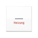 Jung AS591HWW Wippe 1fach mit Lichtleiter, Heizung,...