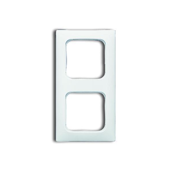 Busch-Jaeger 2512-214K-102 Abdeckrahmen 2-fach alpinweiß - Reflex SI Linear