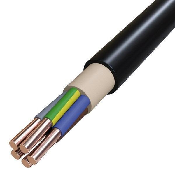 Erdkabel Eca NYY-J 5x1,5 RG50m schwarz