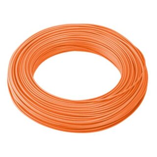Aderleitung flexibel H05V-K 1x0,75 mm² orange (100 m)