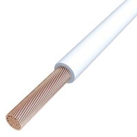 Aderleitung flexibel H05V-K 1x0,5 mm² weiss (100 m)